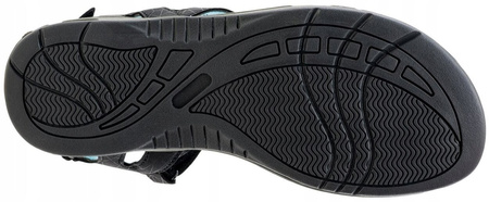 Damskie sandały trekkingowe turystyczne Elbrus Laren Wo's czarno-niebieskie rozmiar 36