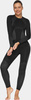 Bielizna termoaktywna damska Alpinus Active Base Layer Set czarno-szara GT43253