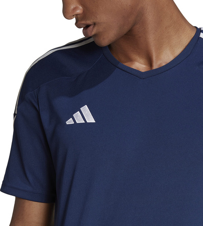 Koszulka męska adidas Tiro 23 League Jersey granatowa HR4608