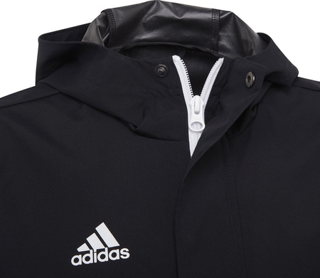 Kurtka dla dzieci adidas Entrada 22 All-Weather czarna IK4014