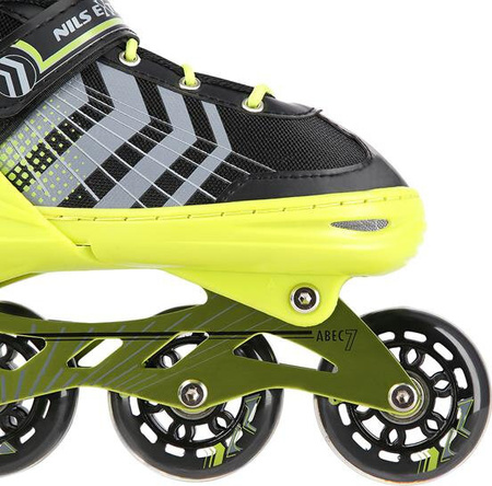 Łyżworolki rolki wrotki łyżwy hokejowe 4w1 Nils Extreme rozmiar L 39-43