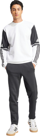 Bluza męska adidas Squadra 25 Sweat Crew biało-czarna JD2959