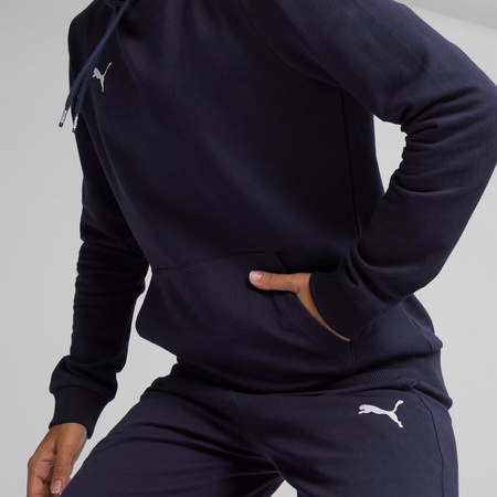 Bluza damska Puma Team Goal Casuals Hoody granatowa 658621 06