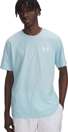Koszulka męska Under Armour Sportstyle Left Chest Ss jasnoniebieska 1326799 494