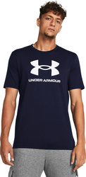 Koszulka męska Under Armour Sportstyle Logo granatowa 1382911 408