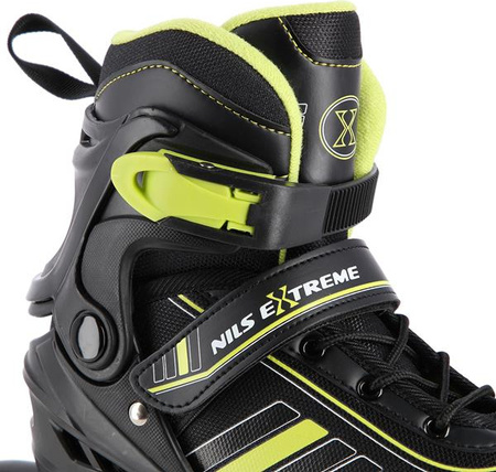 2w1 Łyżworolki z wymienną płozą hokejową Nils Extreme rozmiar L (39-43)