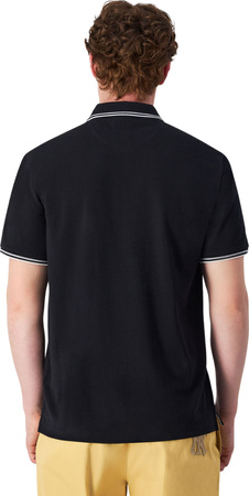 Koszulka męska Champion polo czarna 220897 KK001