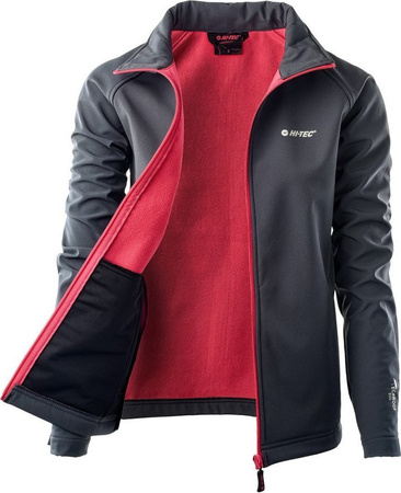Damska kurtka przejściowa softshell membrana 8000mm Hi-Tec Lady Lucari rozmiar S