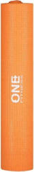Mata do jogi yogi One Fitness YM02 pomarańczowa