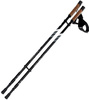 Kije kijki do nordic walking Hi-Tec Alpenstock 85-135cm czarno-szare