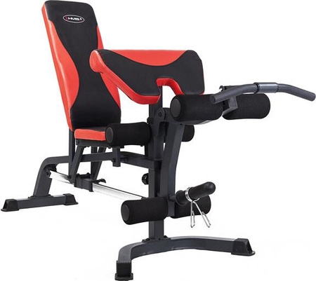 Ławka treningowa pod sztangę modlitewnik HMS wymiary 183 x 69 x 85 cm