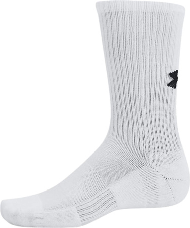 Skarpety Under Armour TC 3pak Crew białe 1386311 100