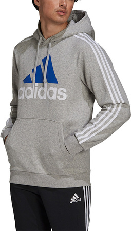 Bluza męska adidas Mens Essentials Hoodie szara GV5249
