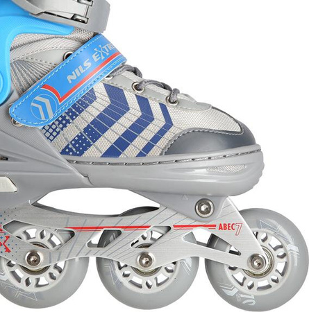 Łyżworolki rolki wrotki łyżwy hokejowe 4w1 Nils Extreme rozmiar S (29-33)