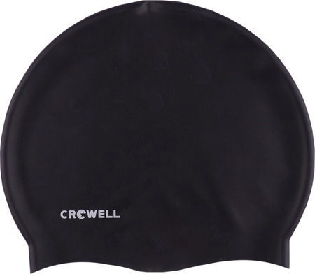 Czepek pływacki silikonowy Crowell Mono Breeze kol.1 czarny