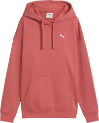 Bluza damska Puma ESS Relaxed Hoodie FL czerwona 684976 60