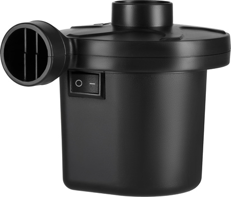 Pompka elektryczna turystyczna do materaca + przejściówki 230-12V Nils Camp NC17115 czarna