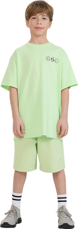 Koszulka dla chłopca 4F M2640 soczysta zieleń 4FJRSS25TTSHM2640 45S
