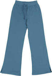 Spodnie damskie dresowe Champion Flare dzwony niebieskie 117553 BS099