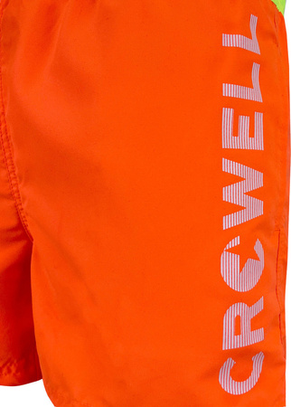 Szorty spodenki kąpielowe Crowell Fluo kol. 1 pomarańczowe neon