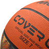 Piłka do koszykówki koszykowa Meteor Cover up pomarańczowa 16808