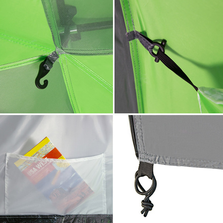 Namiot turystyczny kempingowy Highland Nils camp nc6031 6 osobowy