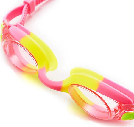 Okularki pływackie Nils aqua nqg700af różowy junior