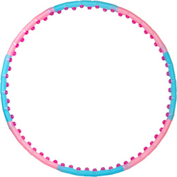 Hula hop koło z kulkami wyszczuplające odchudzjące SMJ Wide 110 cm 1,25 kg