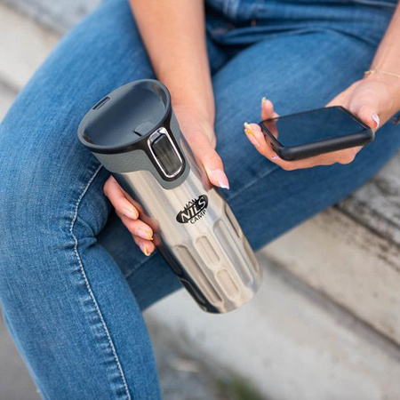 Kubek termiczny Nils Camp NCC06 srebrny