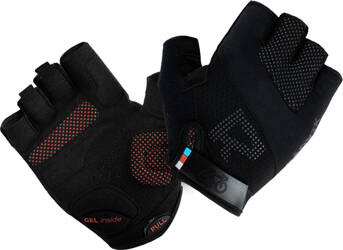 Rękawiczki rowerowe Radvik Blast czarno-pomarańczowe rozmiar XL