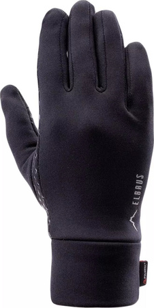 Damskie rękawice Elbrus Porte Polartec Wo's czarne rozmiar L/XL