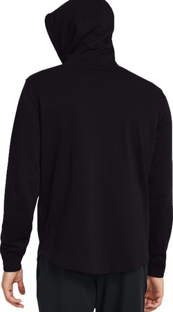 Bluza męska Under Armour UA Rival Terry Graphic Hoodie czarna 1386047 001