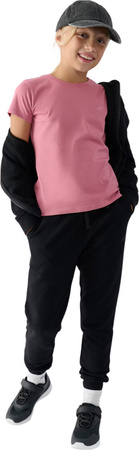 Koszulka dla dziewczynki 4F F1658 jasny róż 4FJWMM00TTSHF1658 56S