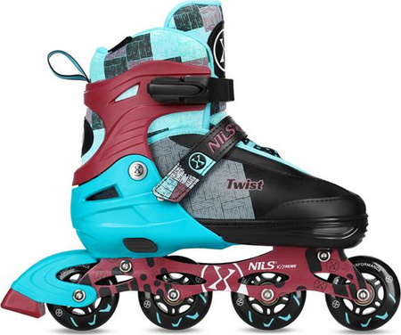 Łyżworolki rolki regulowane Nils Extreme Twist NA13810 rozmiar L (39-42)