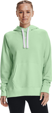 Bluza damska Under Armour Rival Fleece HB Hoodie zielona 1356317 335