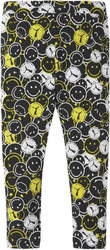 Legginsy dla dzieci Puma x Smiley World AOP czarne 846977 01