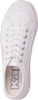 Buty damskie Kappa Boron Low PF biało-srebrne 243162 1015