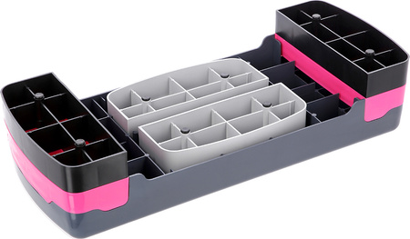 Step do ćwiczeń aerobiku HMS AS002 różowo-szary