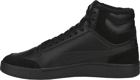 Buty męskie Puma Shuffle Mid Fur czarne 387609 01