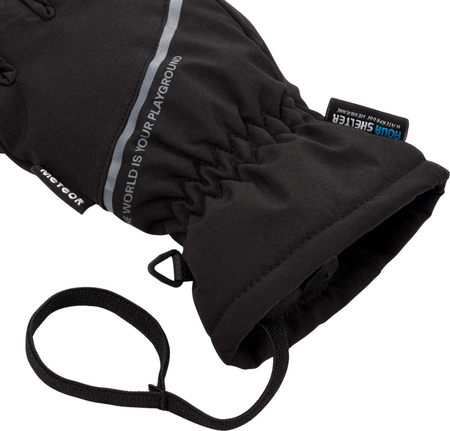 Rękawiczki zimowe Meteor Hiemis czarne 17728-17729-17730-17731-17732