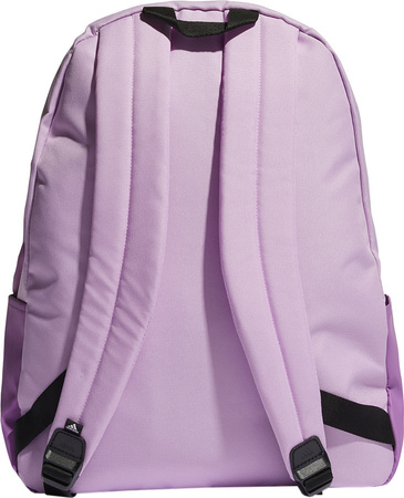 Plecak sportowy szkolny miejski adidas Classic Badge of Sport 3-Stripes Backpack fioletowy HM9147