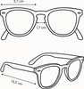 Okulary Ons 9058-1.0  black/yarrow rozmiar M