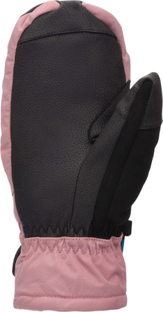 Rękawiczki zimowe Meteor Hazy różowo-czarne 17724-17725-17726