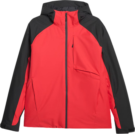 Kurtka narciarska męska 4F M0951 czerwono-czarna 4FWAW25TTJAM0951 90S