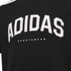 Koszulka dla dzieci adidas Codes Collegiate Graphic Tee czarna JL6139