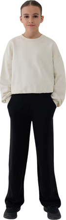 Bluza dla dziewczynki 4F F1479 kremowa 4FJWSS25TSWSF1479 12S