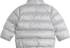 Kurtka dla dzieci adidas Synthetic Down Glam srebrna JM8870