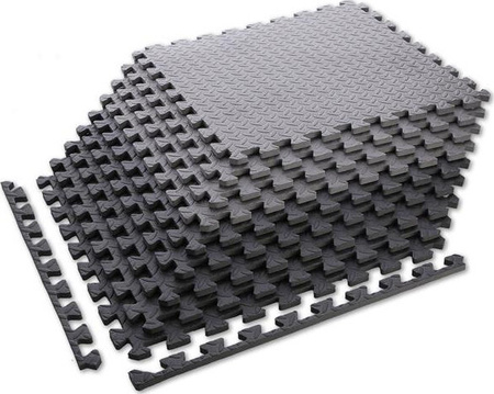 Mata puzzle 9 elementów 12mm HMS PREMIUM MP12 ciemno szara