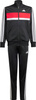 Dres dla dzieci adidas Seasonal Essentials Tiberio 3-Stripes czarno-czerwono-biały JC7519