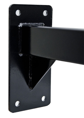 Drążek ścienny do podciągania Allright 2 opcje chwytu czarny